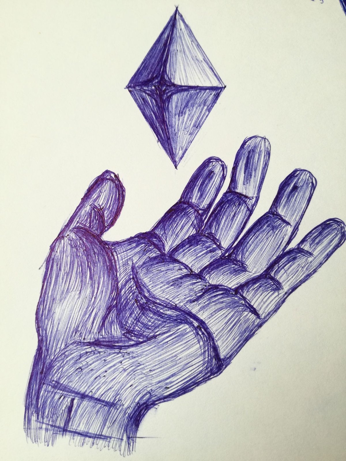 Глаз рисунок ручкой