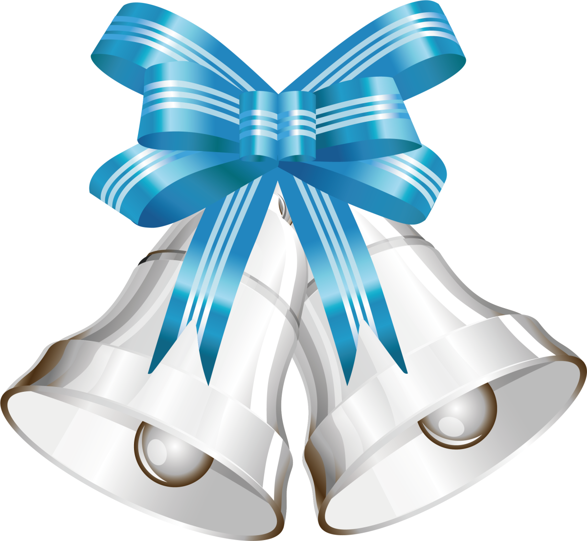 Колокольчик на прозрачном фоне