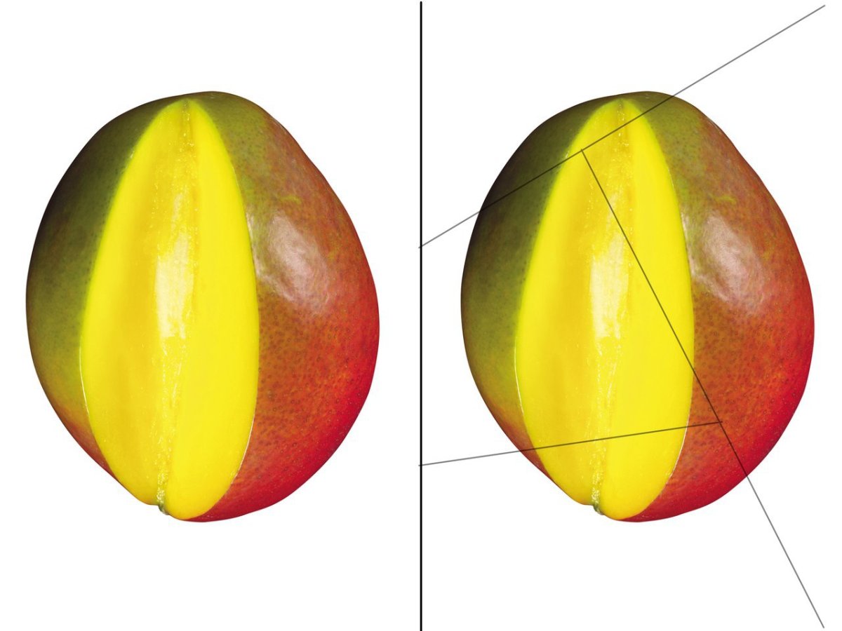 Пазл разрезной фрукты