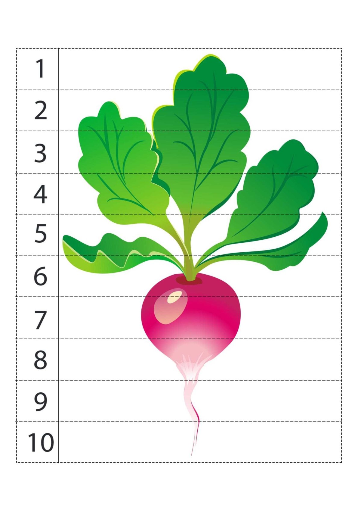 Пазлы овощи для детей