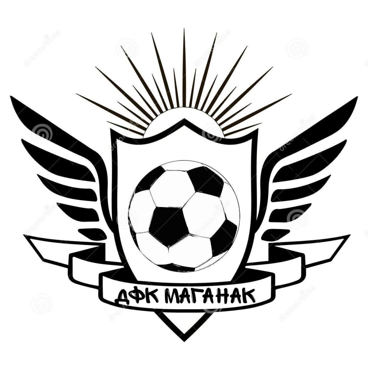 Футбольные эмблемы заготовки