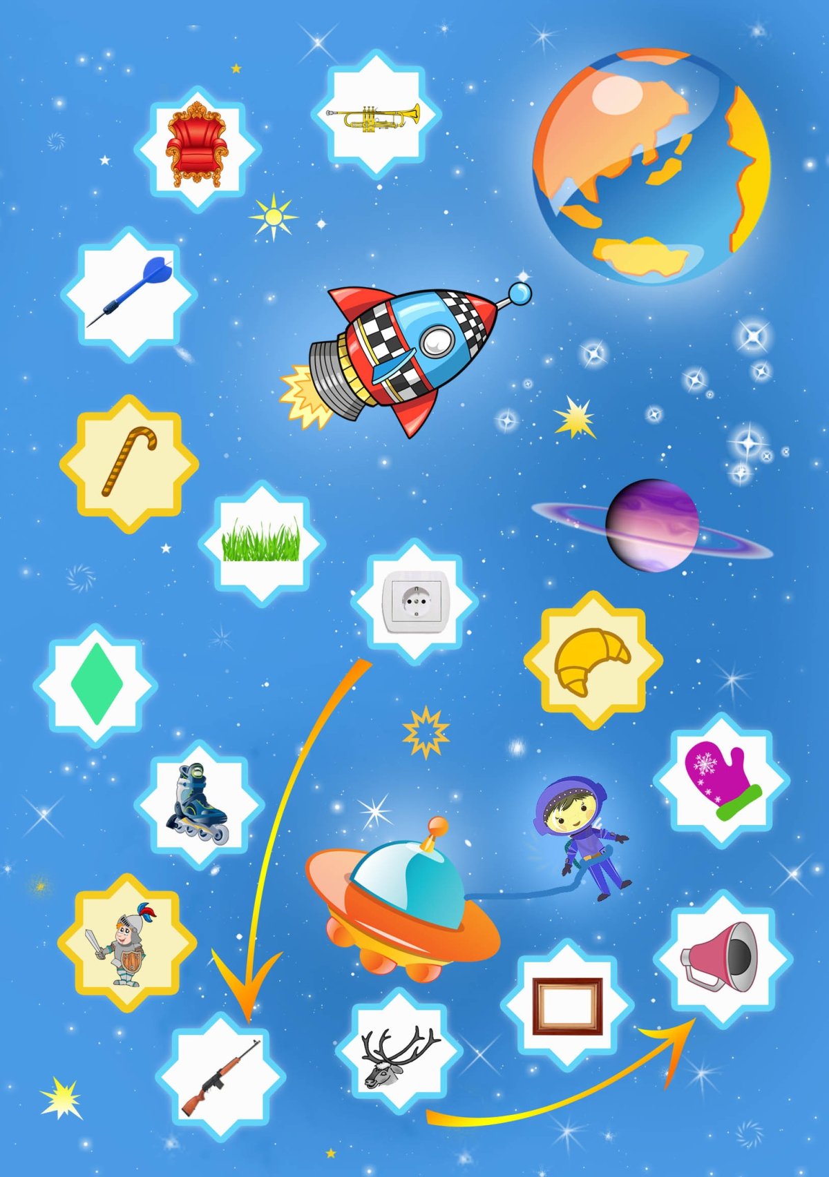 Космос для детей дошкольного возраста