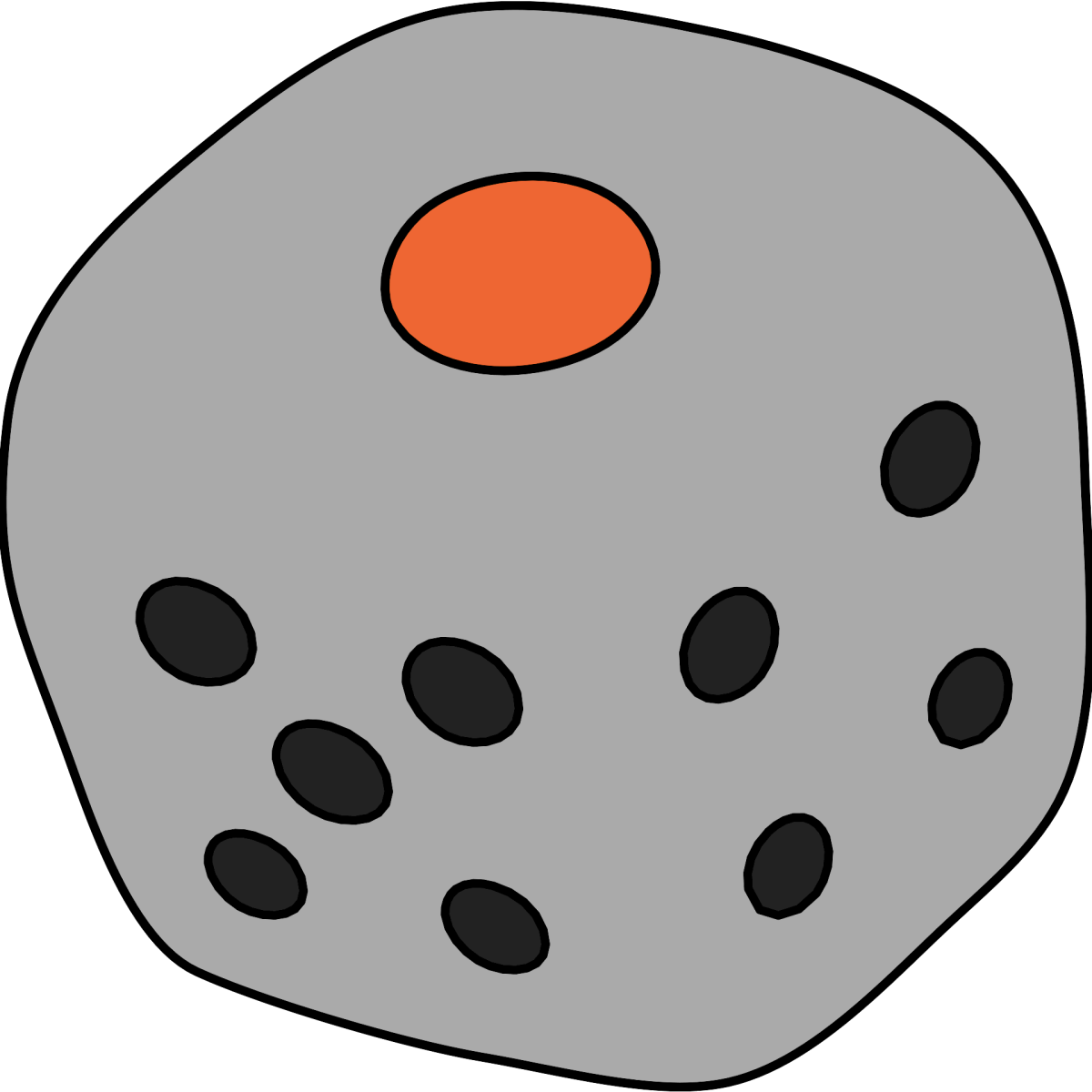 Игровой кубик мультяшное