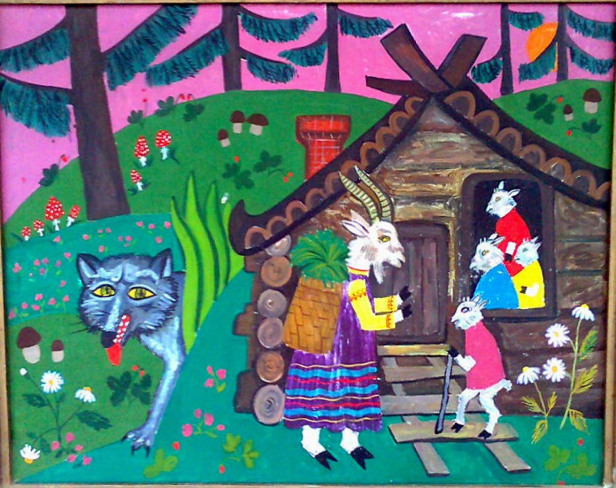 Игра волк и семь козлят