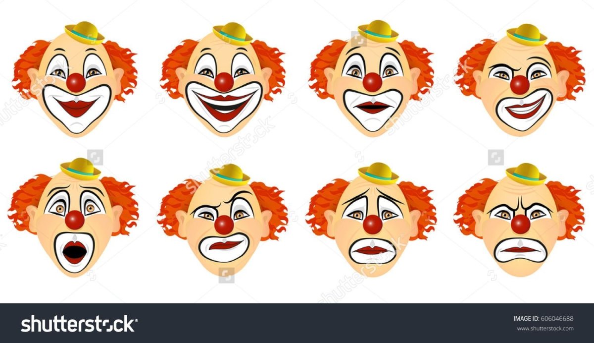 Клоун эмоции