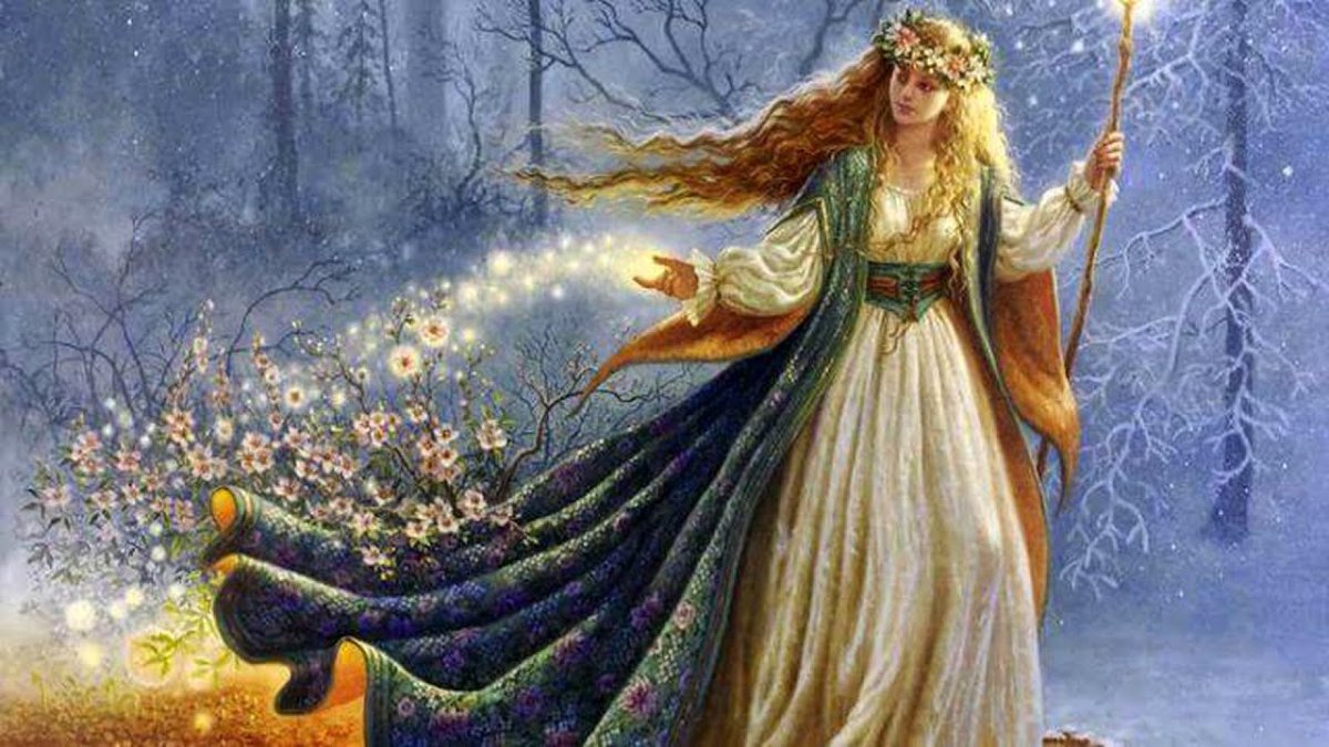 Морена Славянская богиня зимы