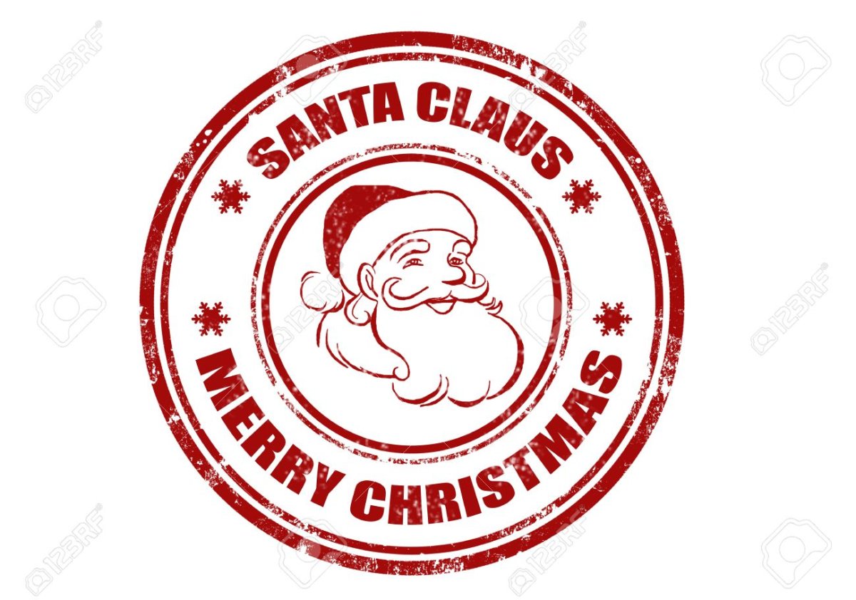 Печать Деда Мороза