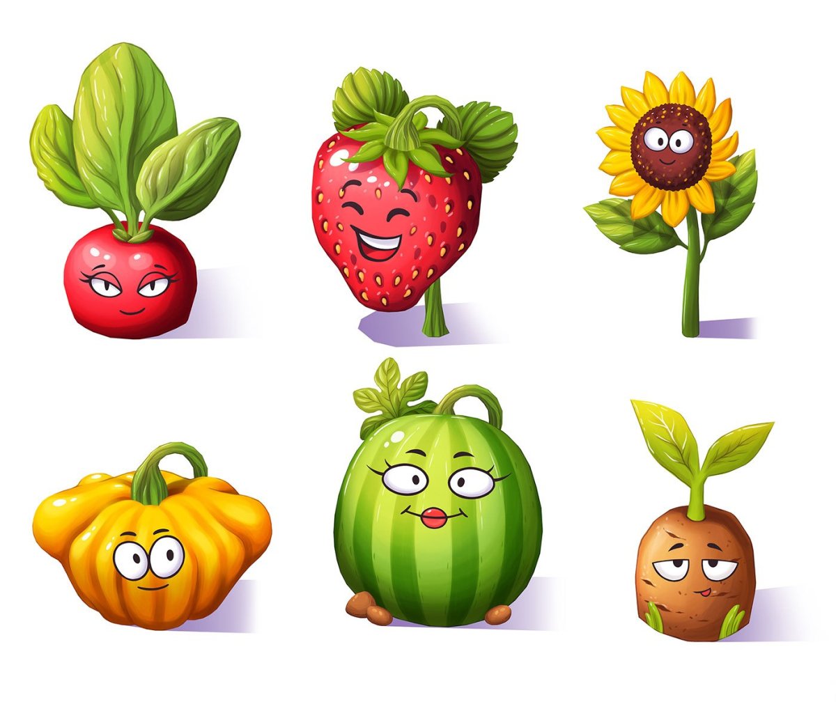 Веселые фрукты