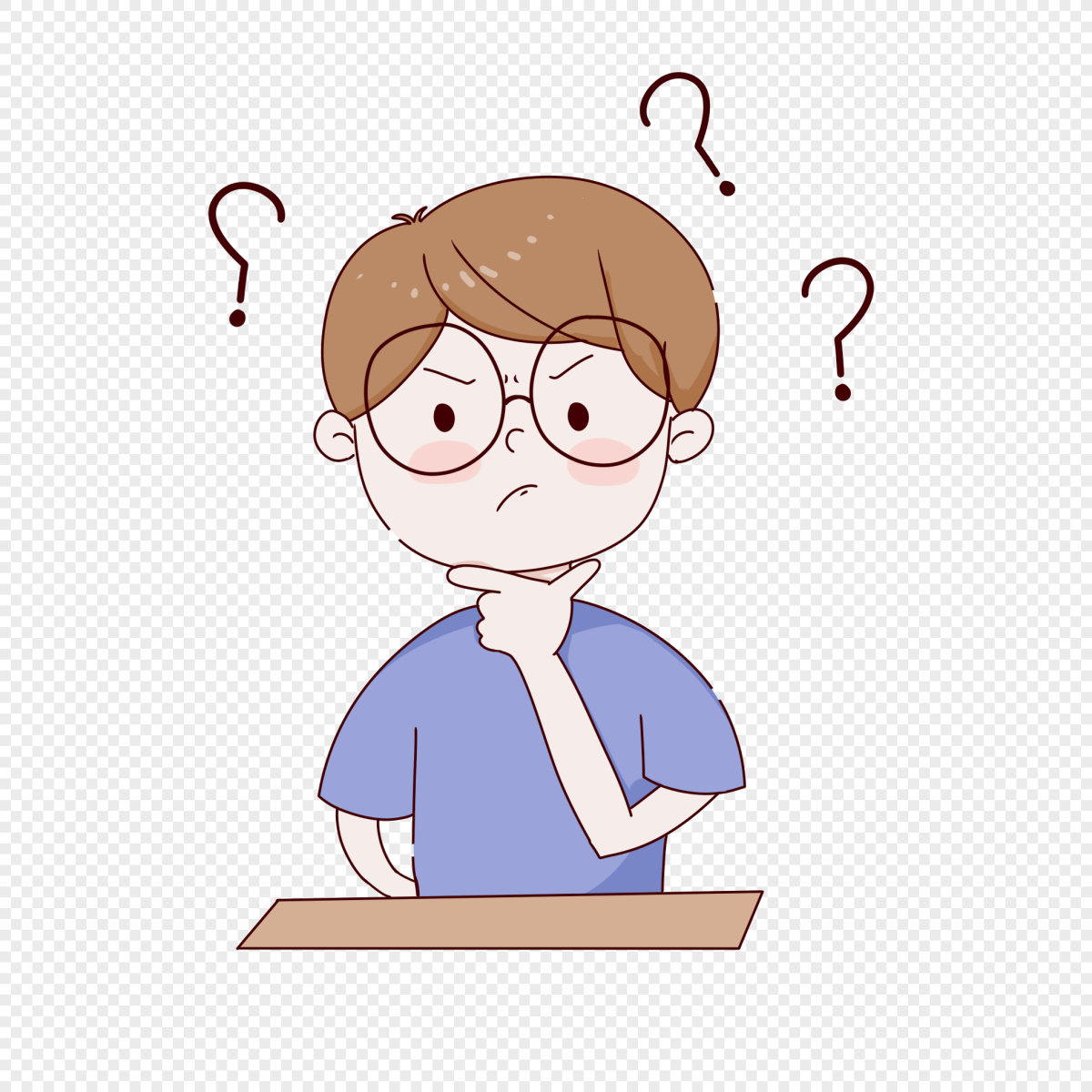 Думающий человек рисунок