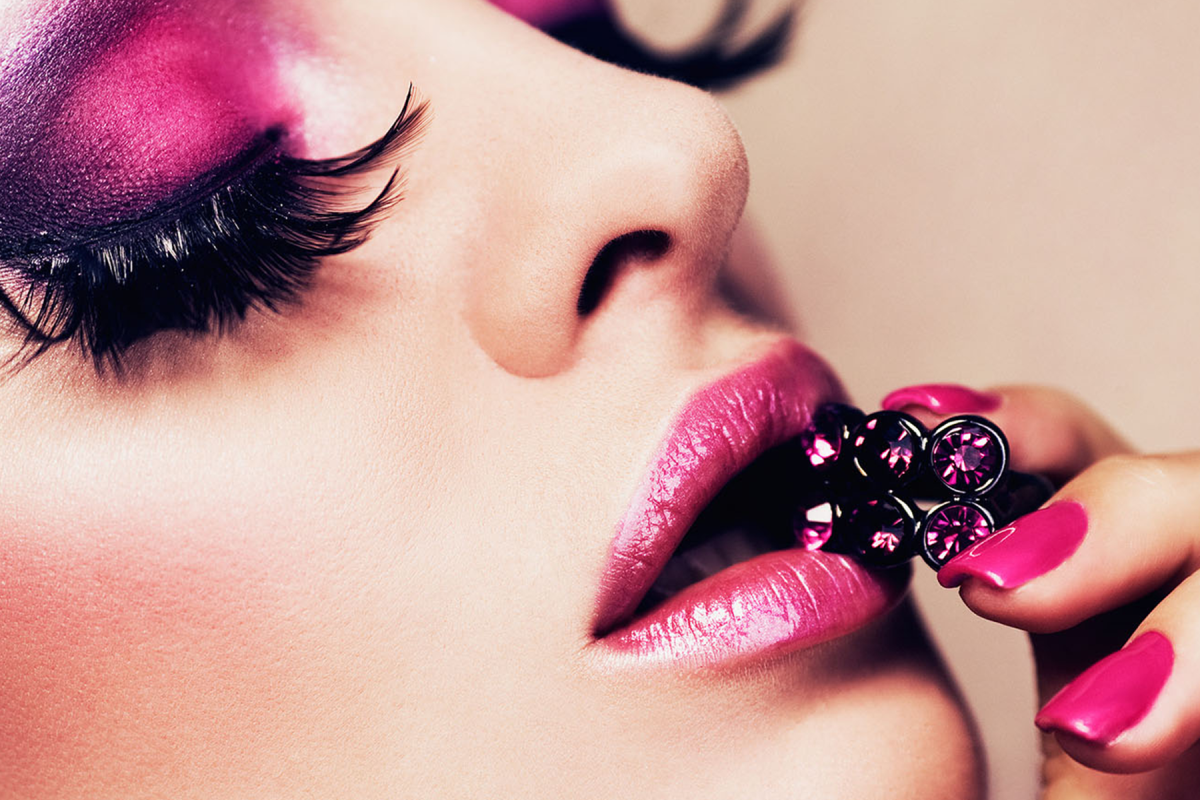 Фон для визитки маникюр