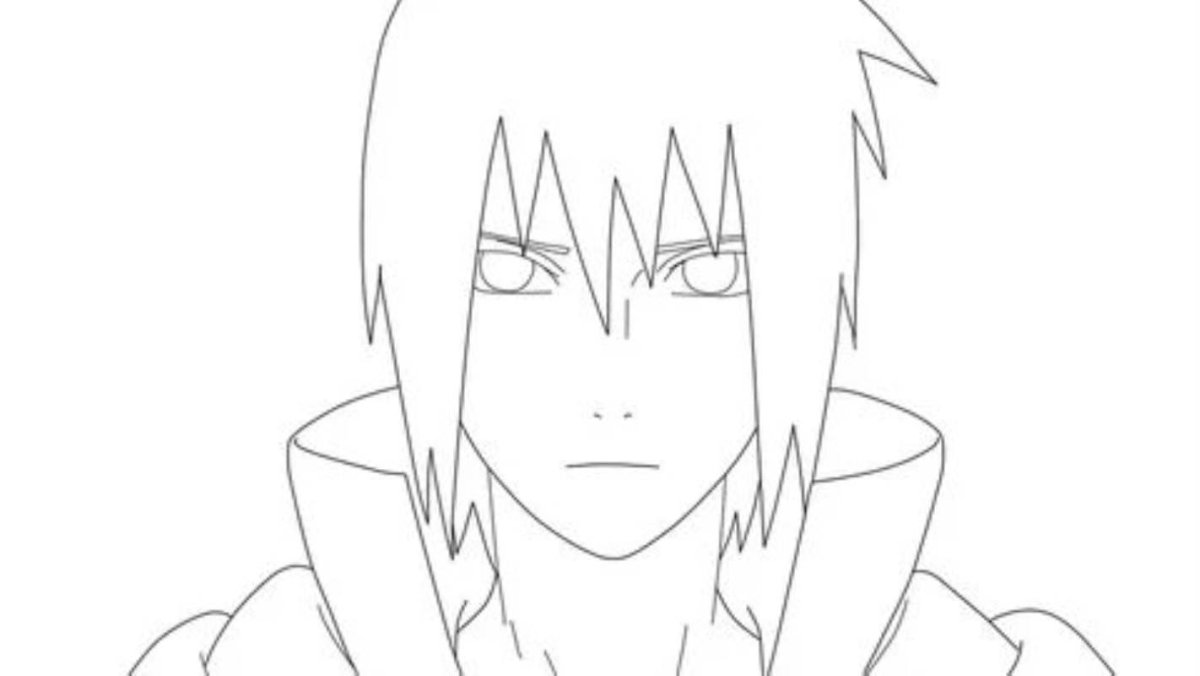 Саскэ Утиха карандашом