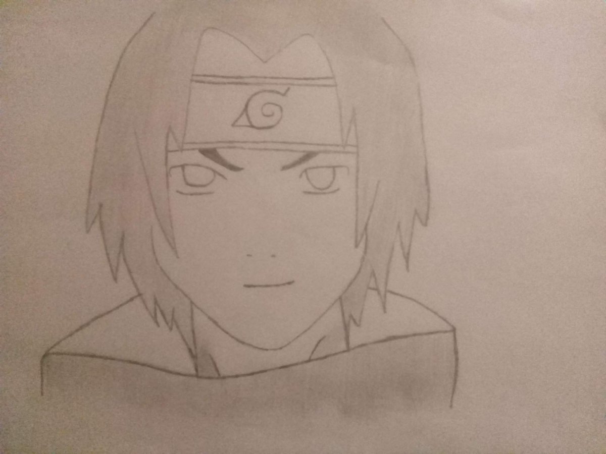 Рисунки аниме Наруто Саске Итачи