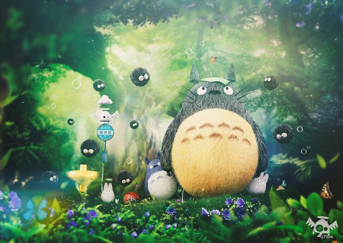 Аниме Хаяо Миядзаки Тоторо