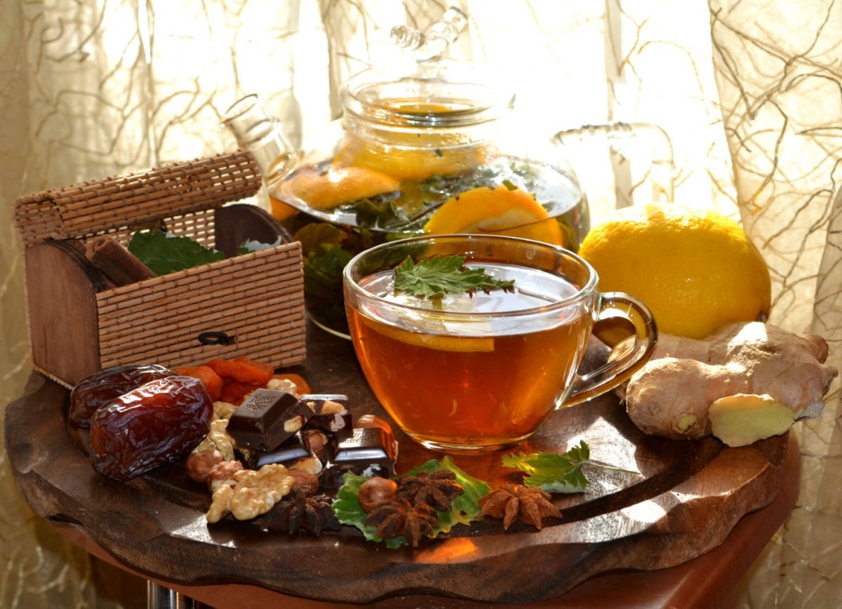 Чай с сыром