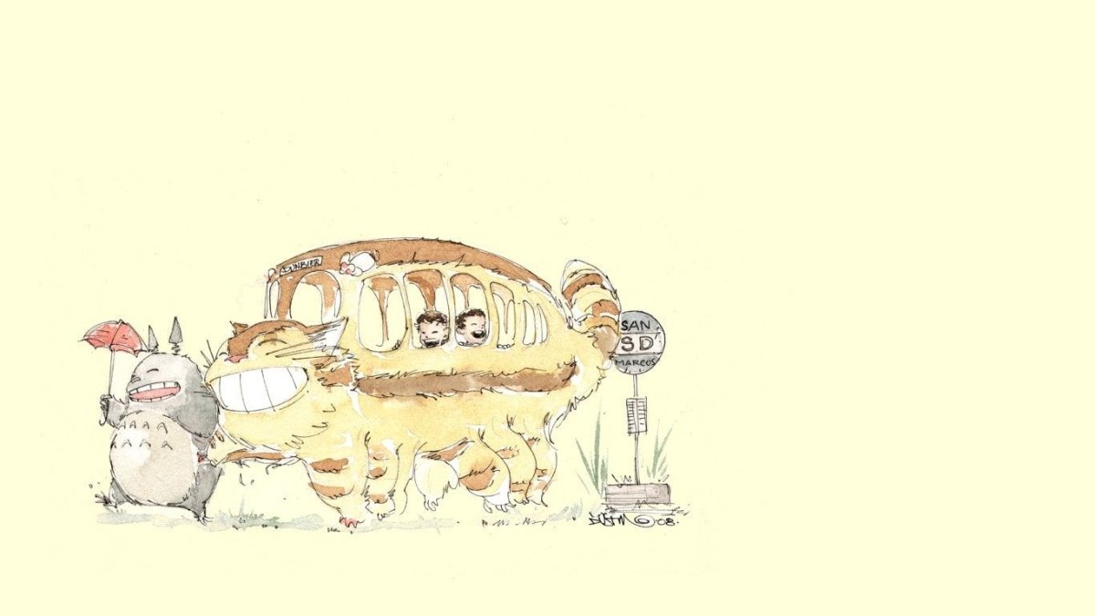 Тоторо Минимализм