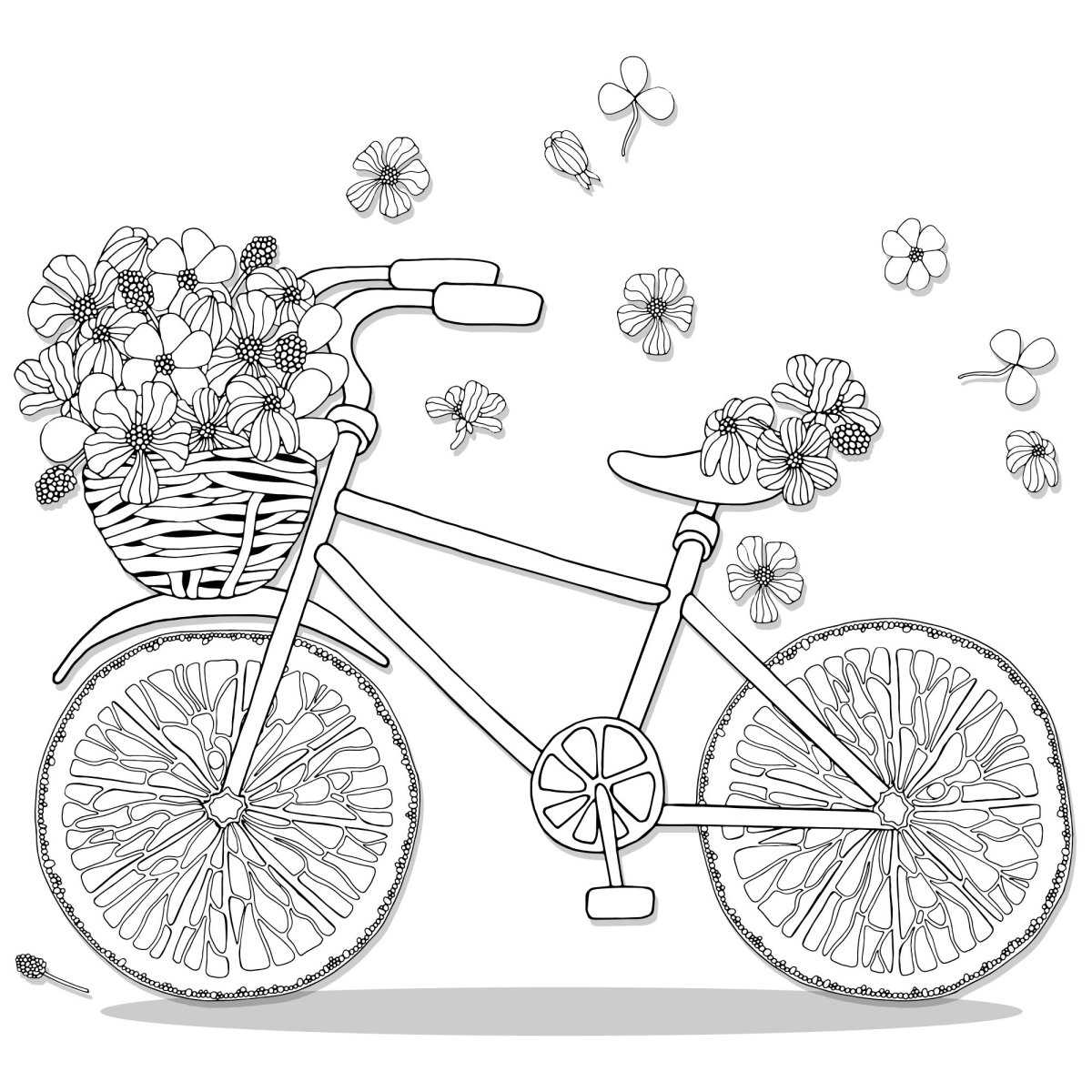 Горный велосипед контур