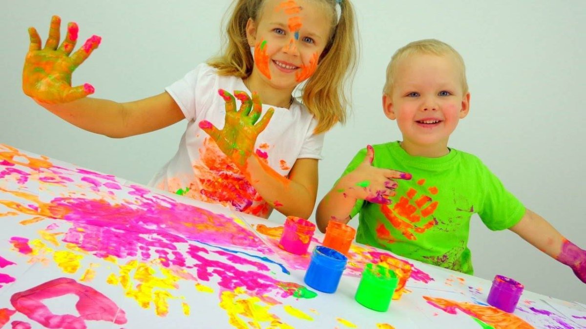 Краски для детей