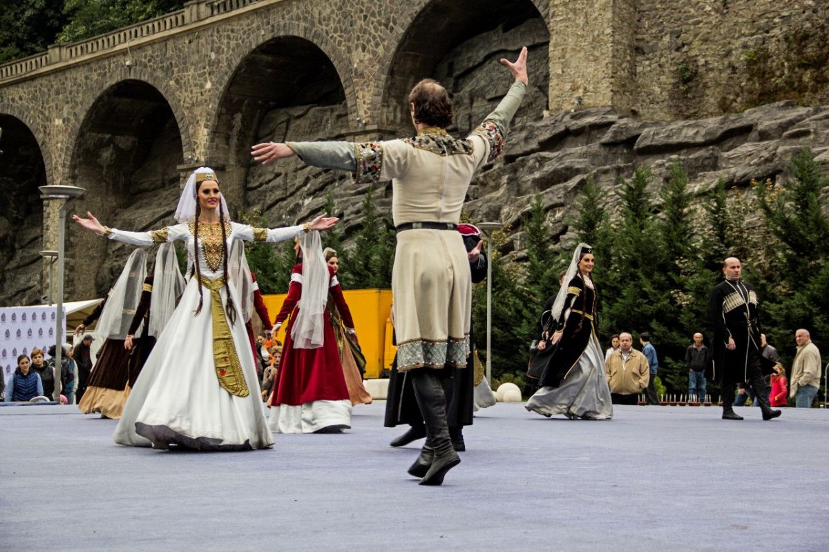 Грузинское вино и еда