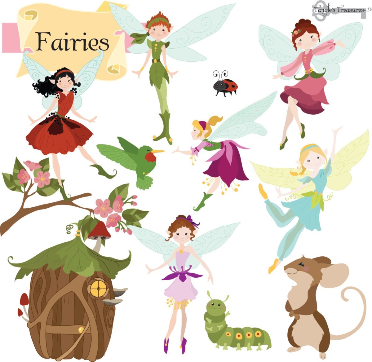 Фея чистоты рисунок