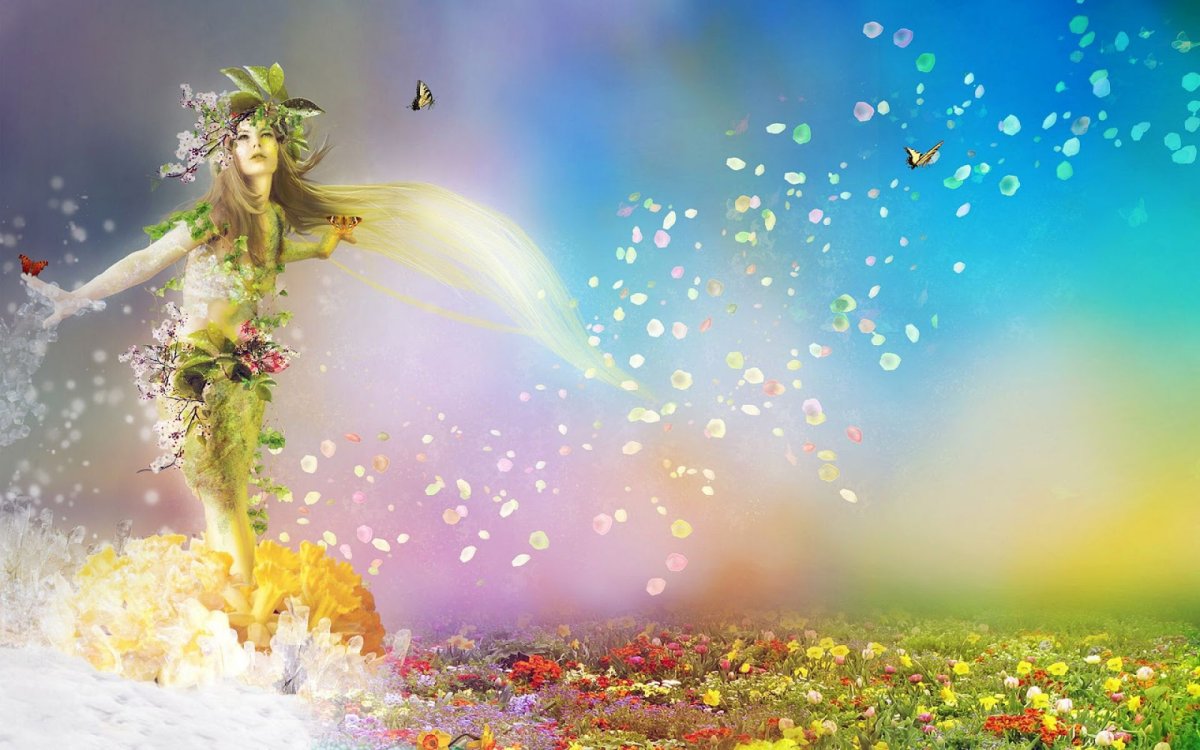 Фея цветов для детей