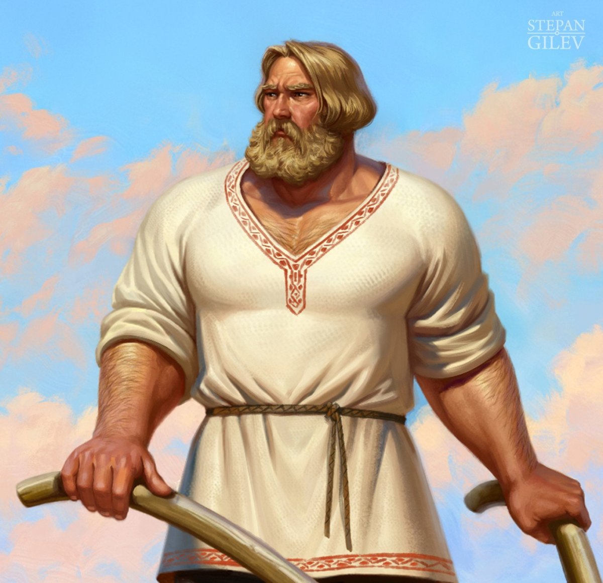 Добрыня Никитич богатырь Степан Гилев