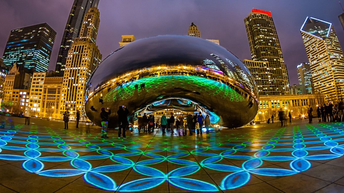 Миллениум парк Чикаго Wallpapers