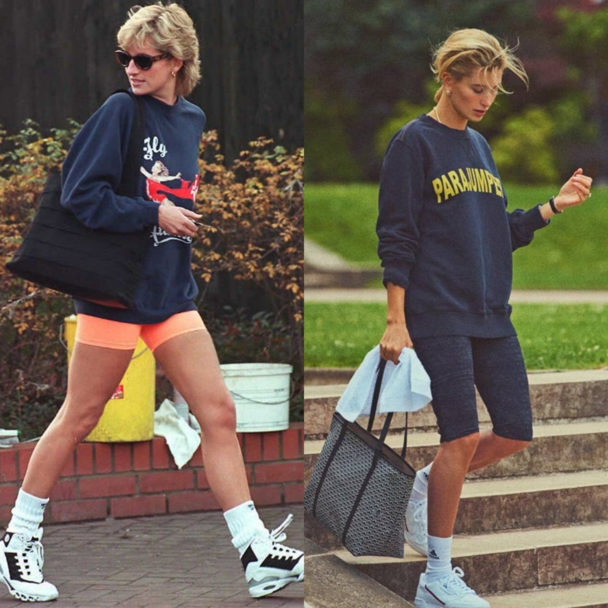 Хейли Бибер стиль принцесса Диана