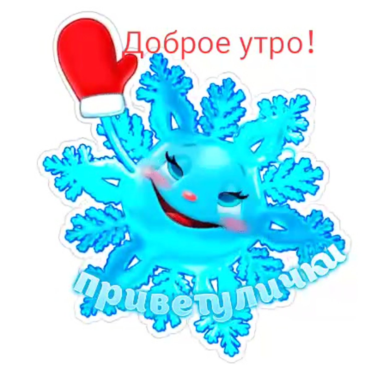 Снежинка в круге