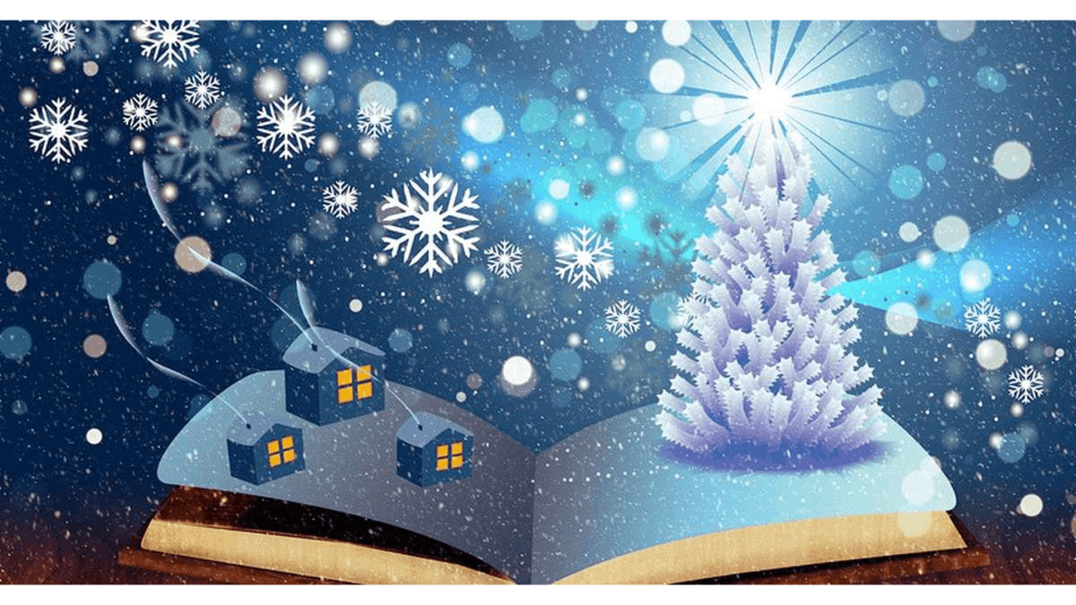 Зимний пейзаж сказочный Волшебный