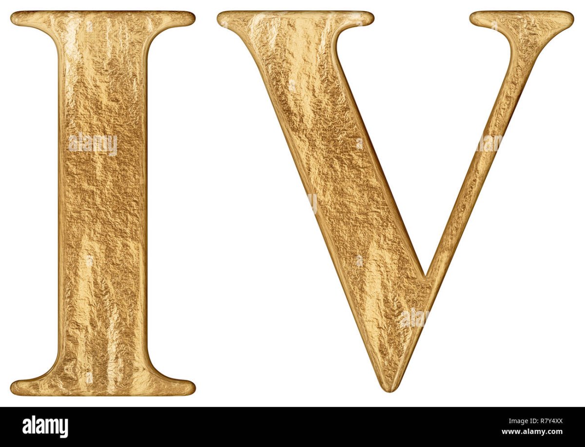 Римские цифры 4