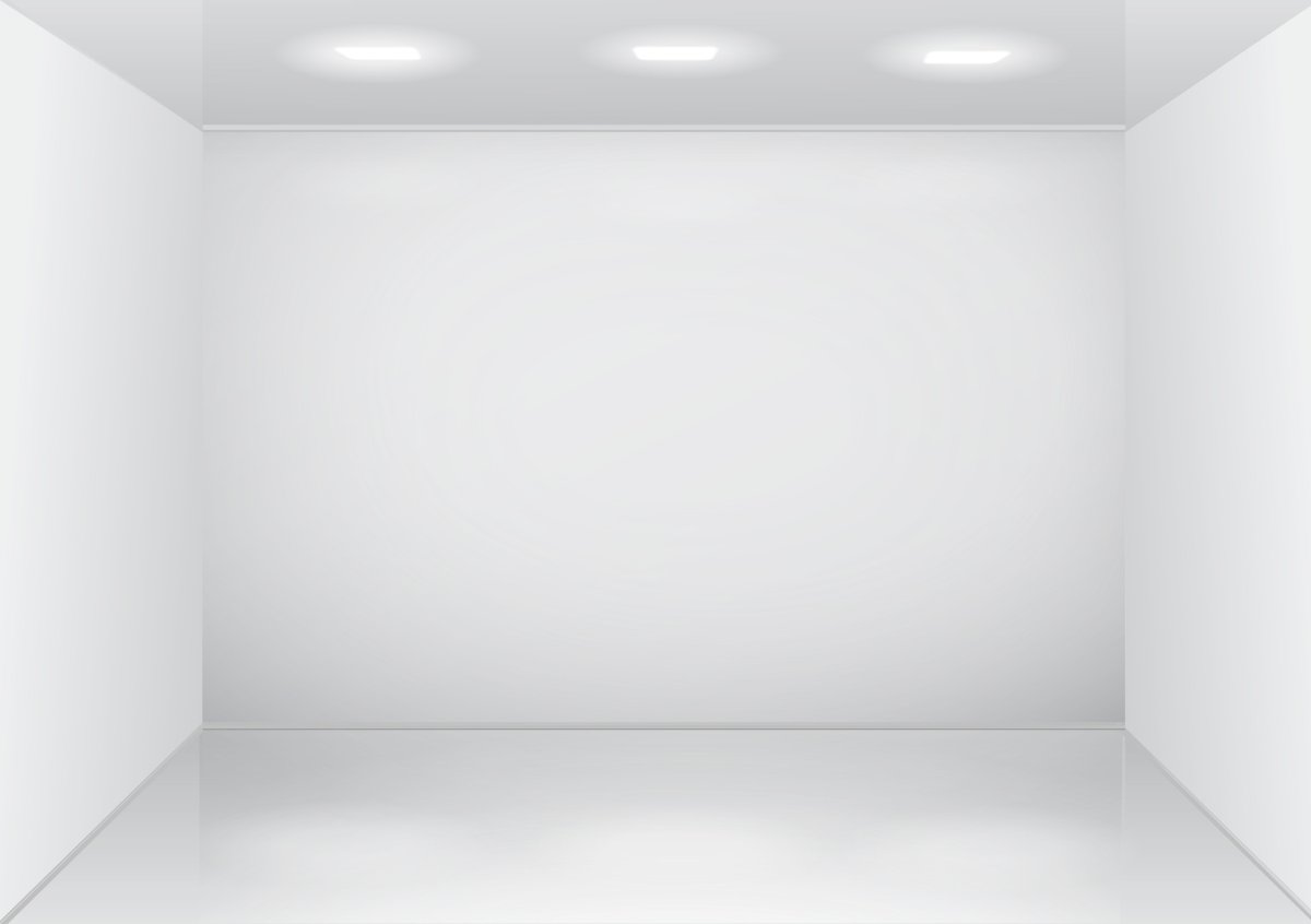 Белая комната пустая