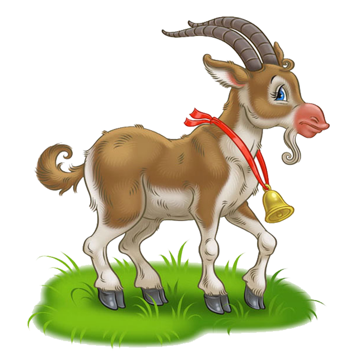 Козлик рисунок для детей