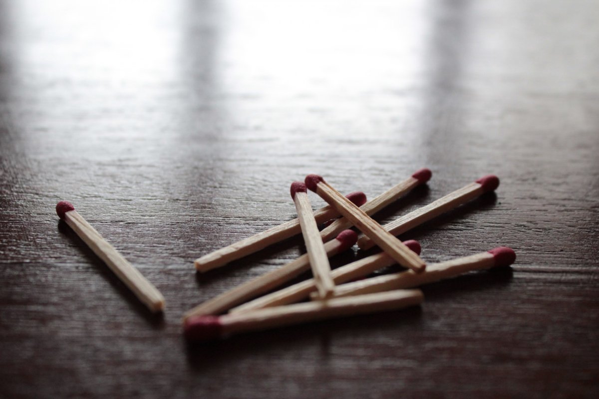 Спички рисунок для детей