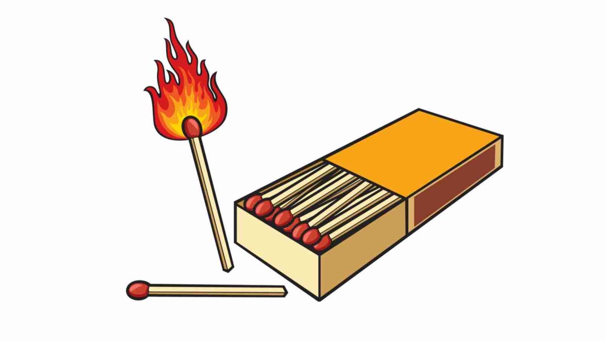 Спички рисунок