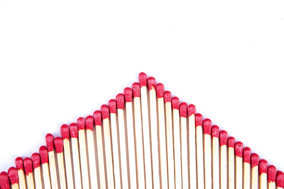 Спички с разноцветными головками
