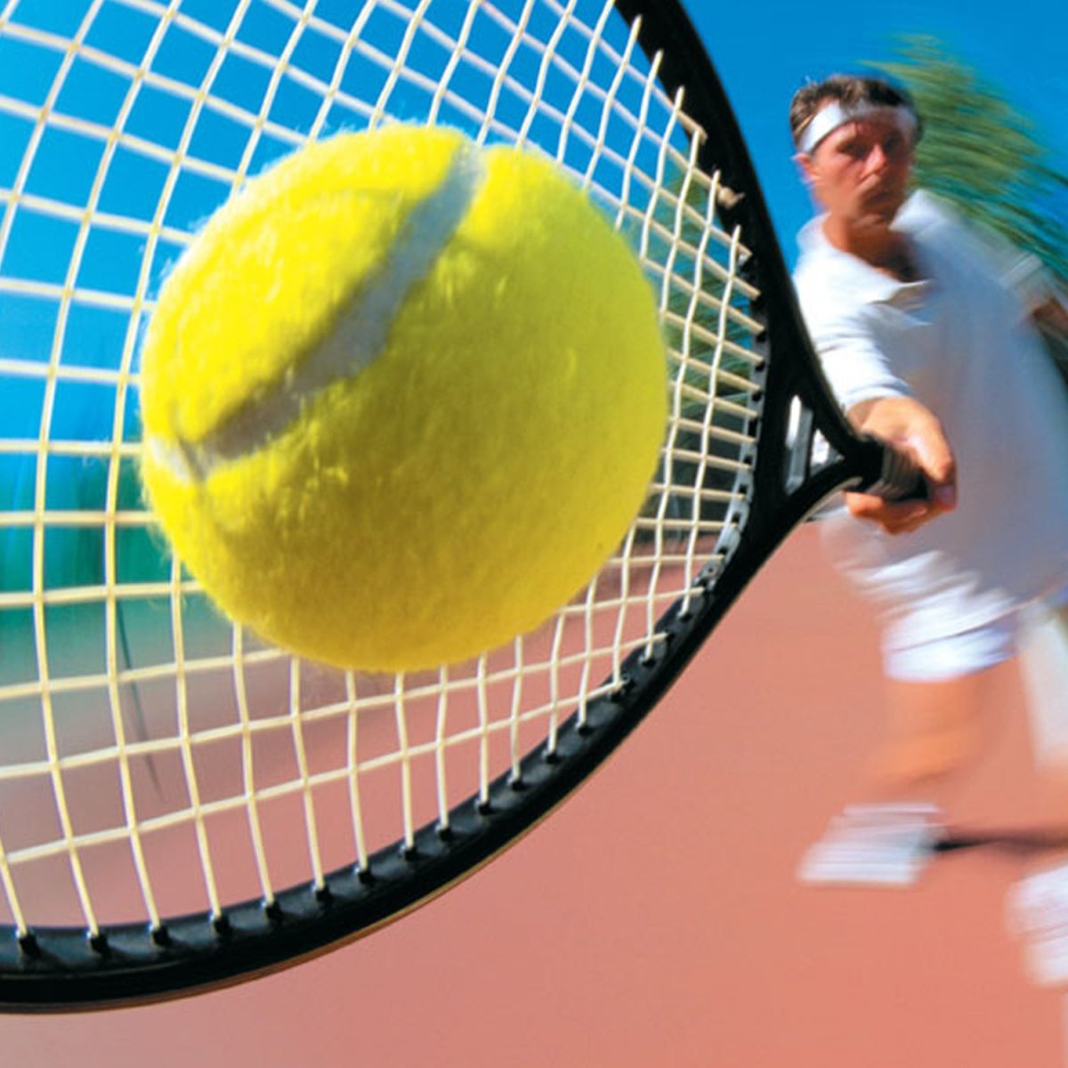 Фотосессия на теннисном корте