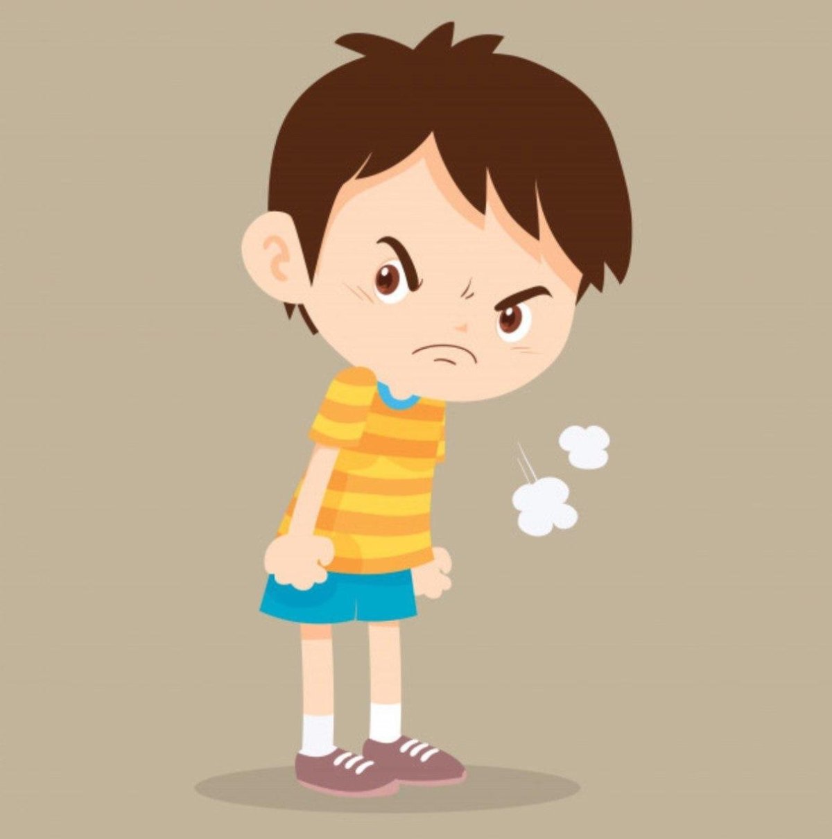 Злой мальчик мультяшный