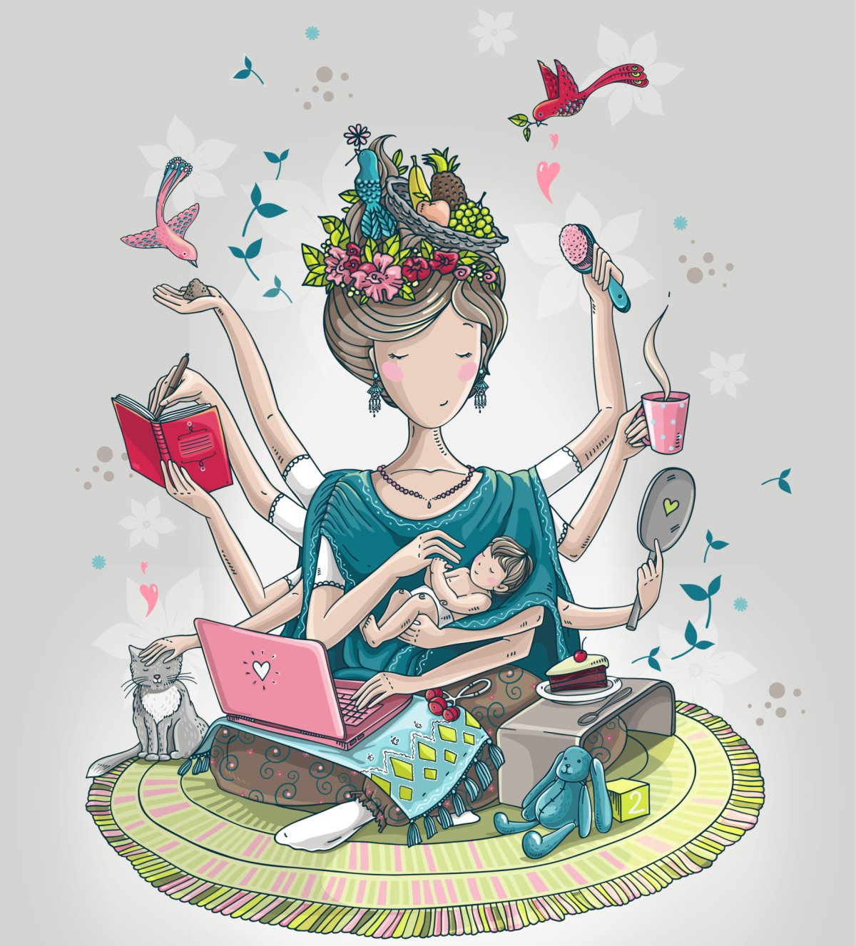 Богиня Кали арт