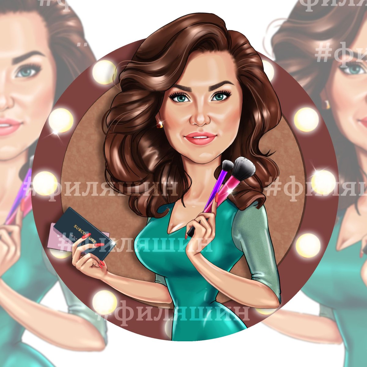 Смешная женщина летом