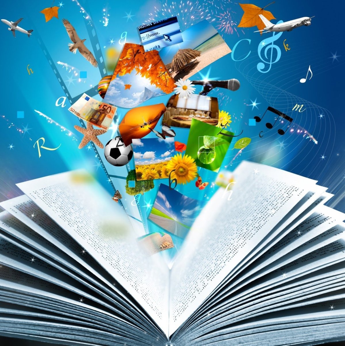 Фон книги для детей