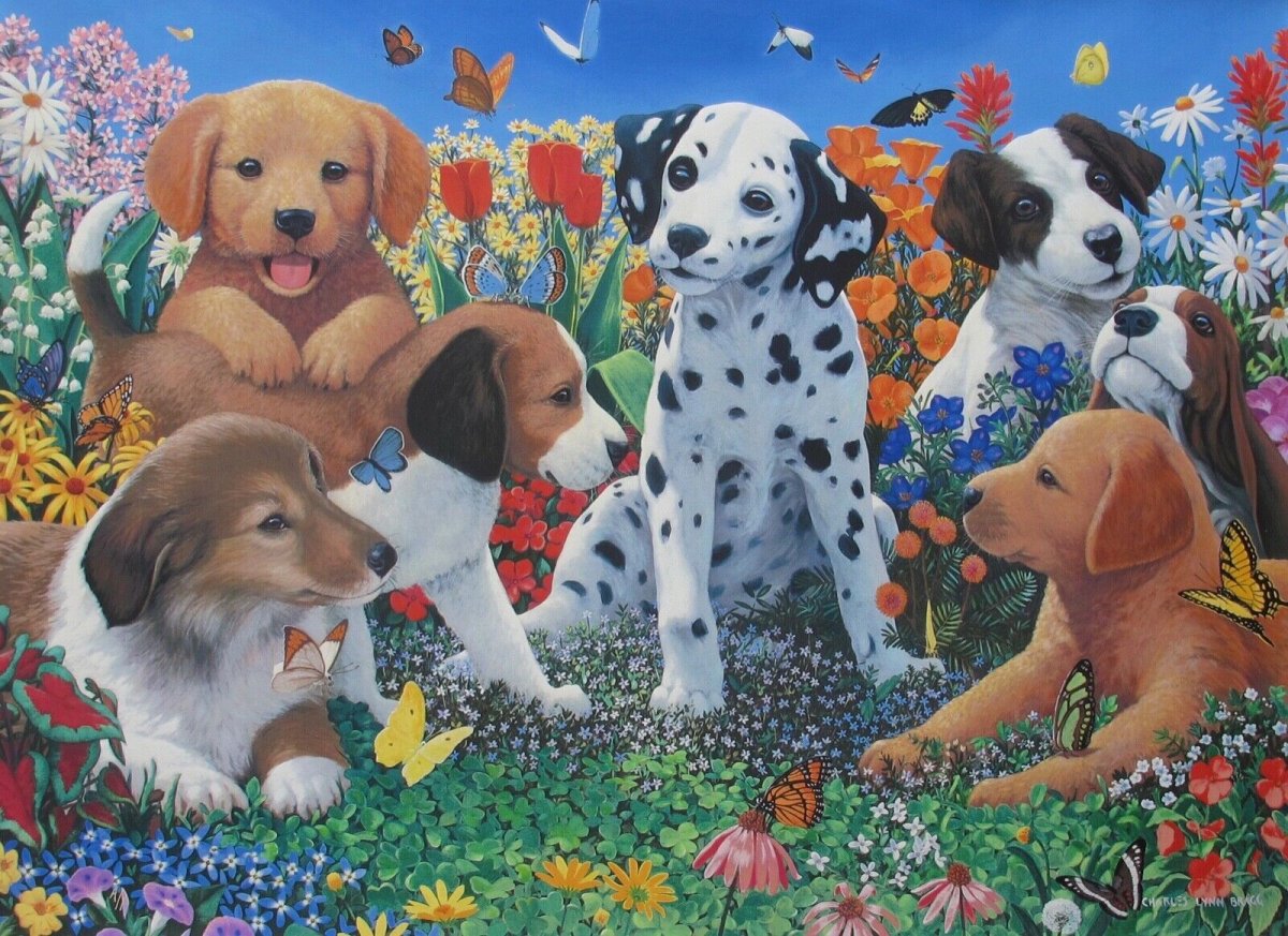 Котенок Гав и щенок