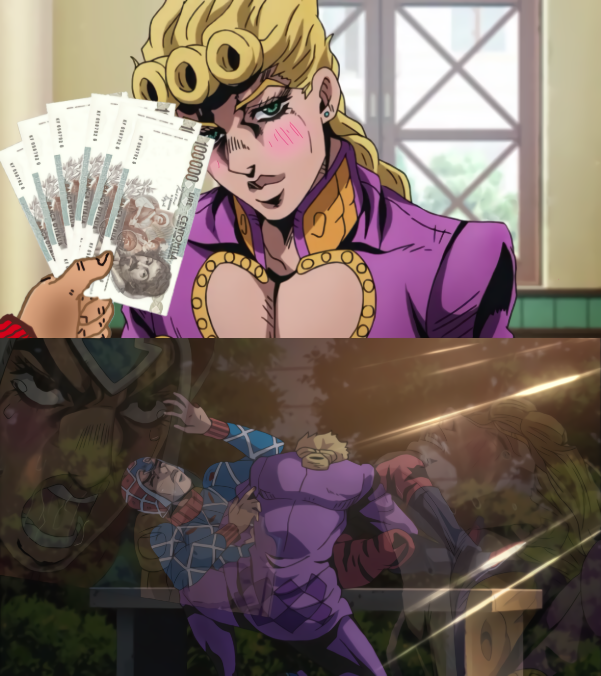 Невероятные приключения Джоджо Джорно Джованна