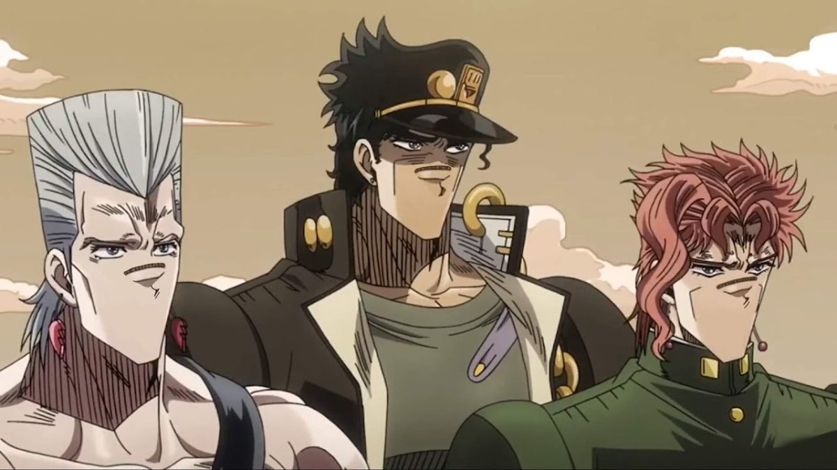 Джо Джо Польнарефф и Джотаро