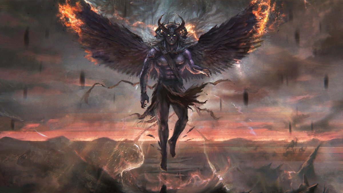 Падший ангел Габриэль аниме