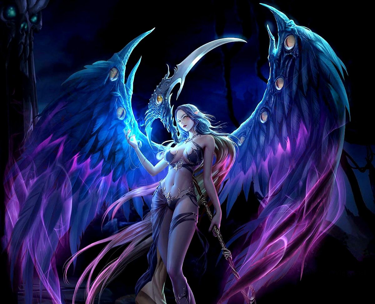 Фэнтези женщины монстры