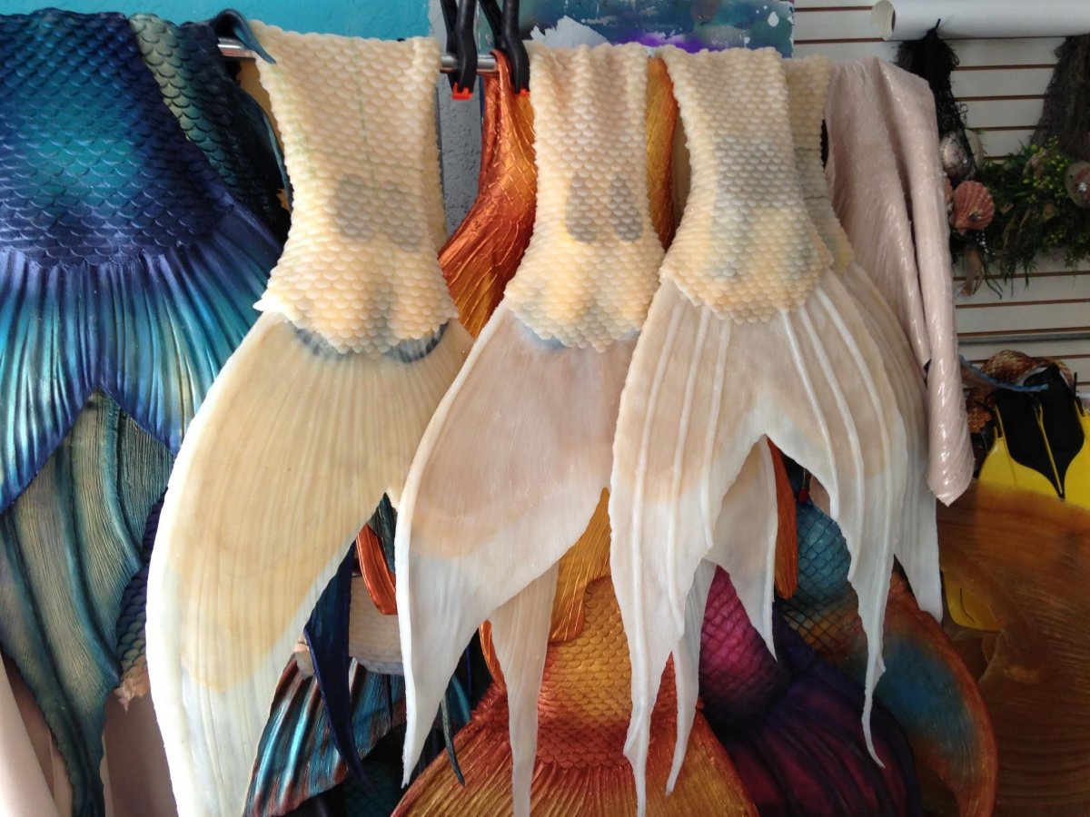 Дизайн хвоста русалки