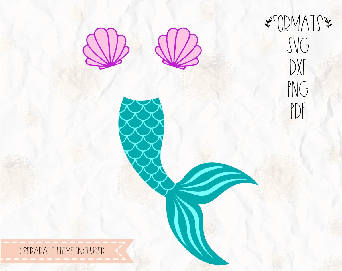 Шаблон русалочьего хвоста