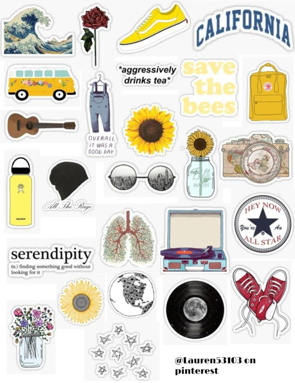 Хипстерские Стикеры