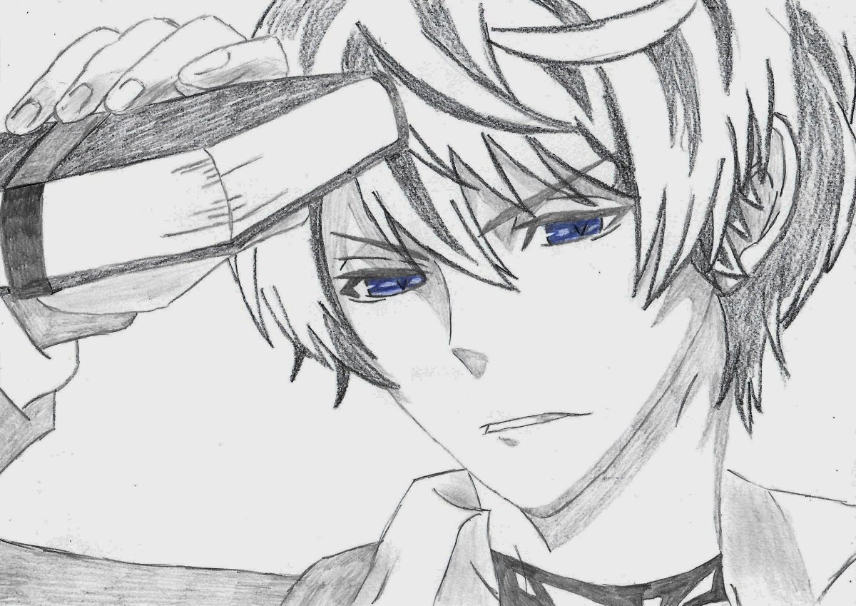 Аяку Сакамаку для срисовки