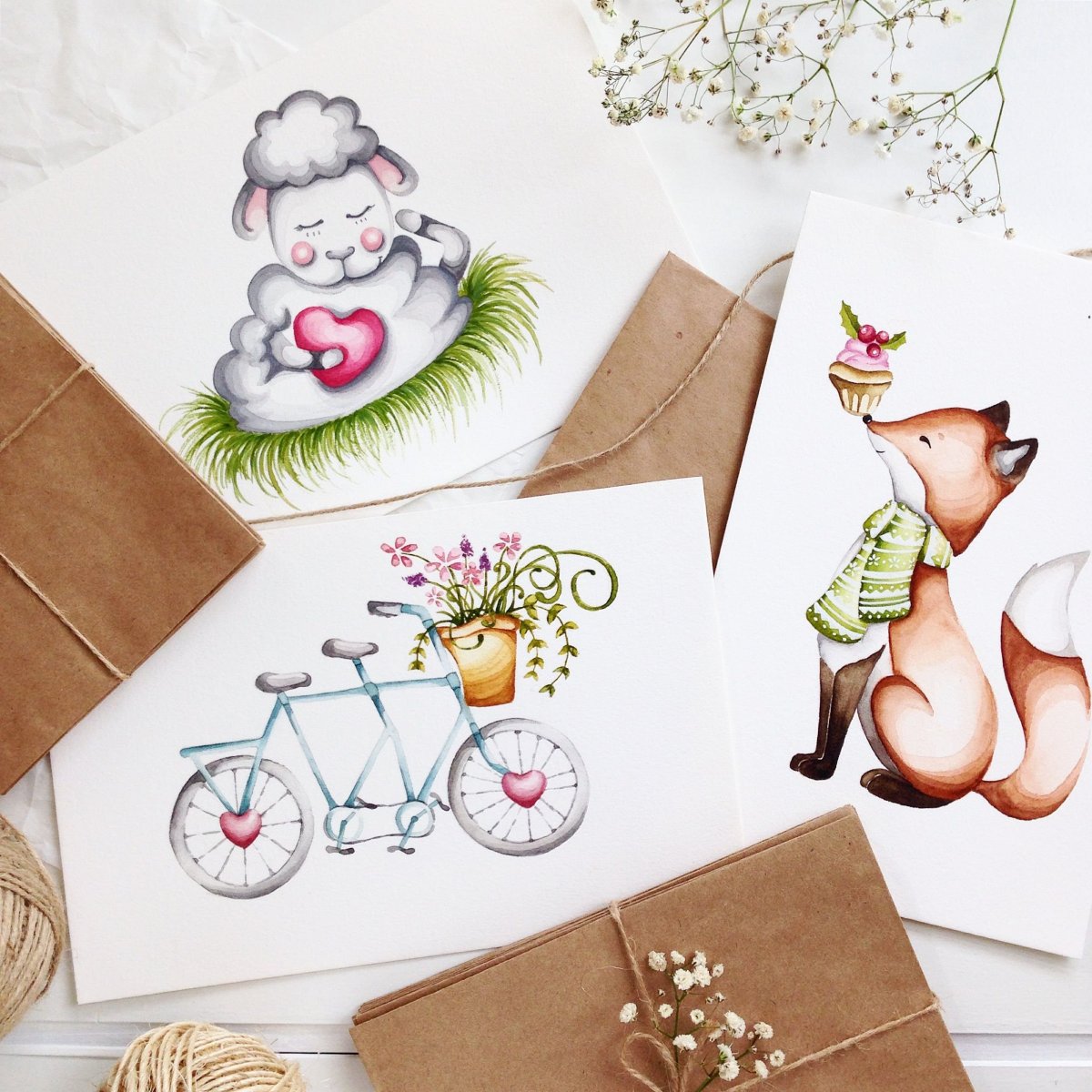 Современные открытки